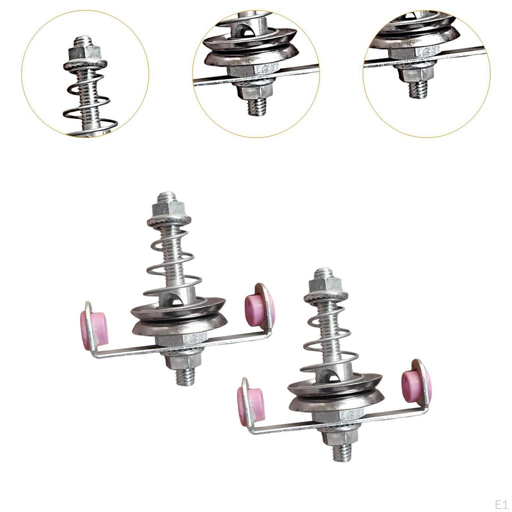 2 st Stickmaskiner Spännare Vävmaskin Mångsidiga Kompakta Reservdelar Uppgradering