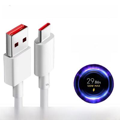 Cabo de Carregamento Compatível Gold Label 6A para Xiaomi 14 Pro, Mi 11, 12, 13 e Note 11 Pro