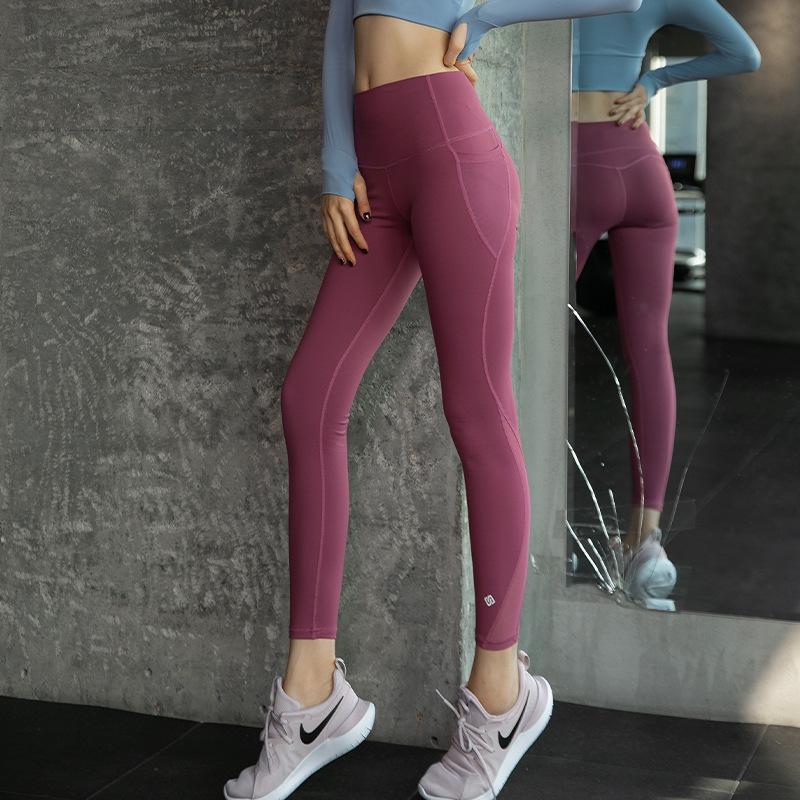 Women s High Waist Peach Lift Yoga Pants - Quick Dry Summer Gym Wear
