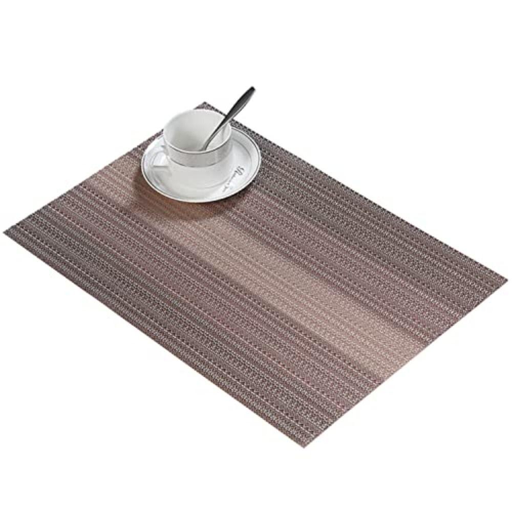 4-Pack Heat-Resistant Kitchen Place Mats Braided Table Mats Everyday Use Or Dinner Parties BBQs