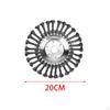 Heavy-Duty Steel Wire Brush Head for Removal