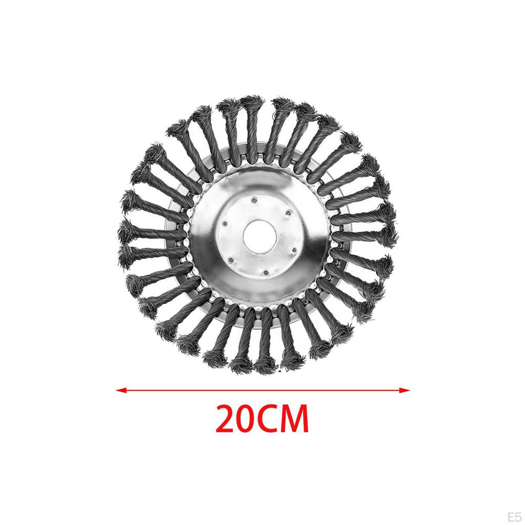 Heavy-Duty Steel Wire Brush Head for Removal