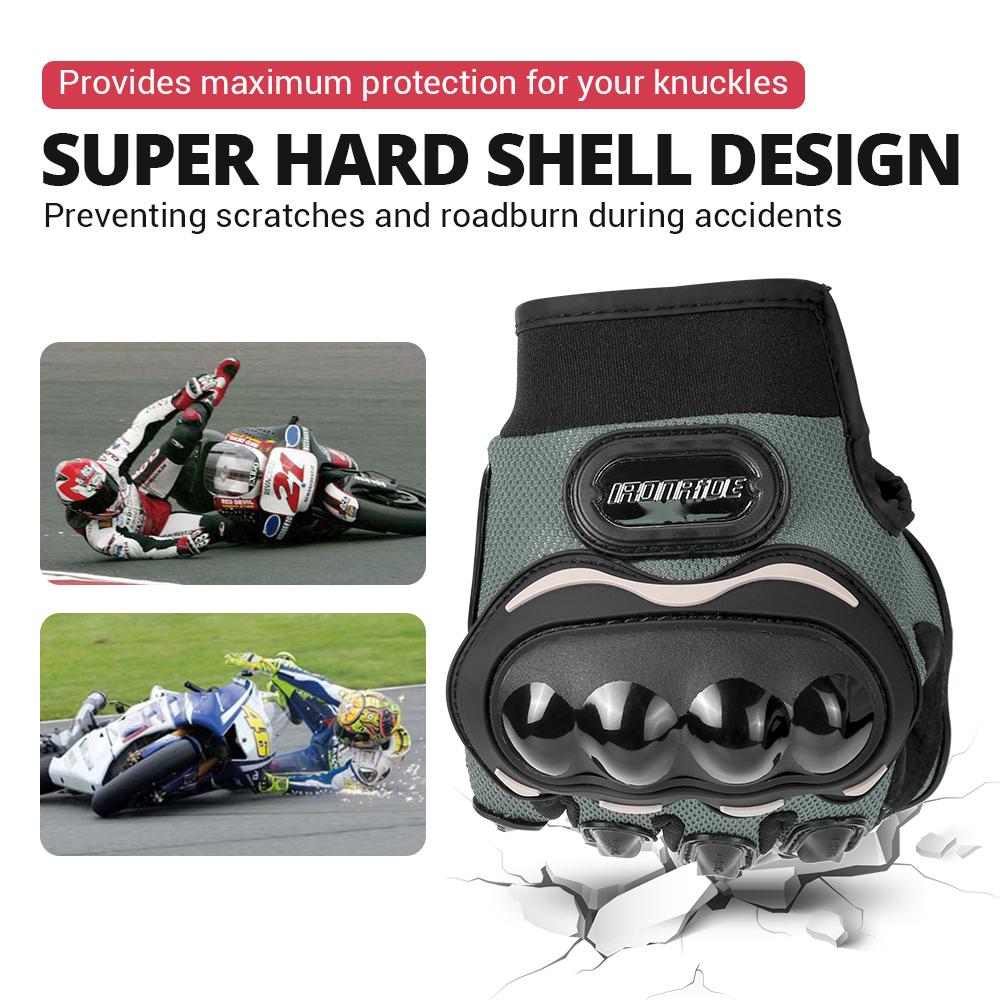 New Summer Motorcycle Gloves For Men And Women Anti Fall Breathable Anti Slip Touch Screen Off-road Motorcycle Gloves
