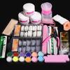 Kit Polvere per Unghie Acriliche con Monomero Liquido, Decorazioni Glitter per Nail Art, Set Completo di Strumenti per Manicure per Principianti e Professionisti