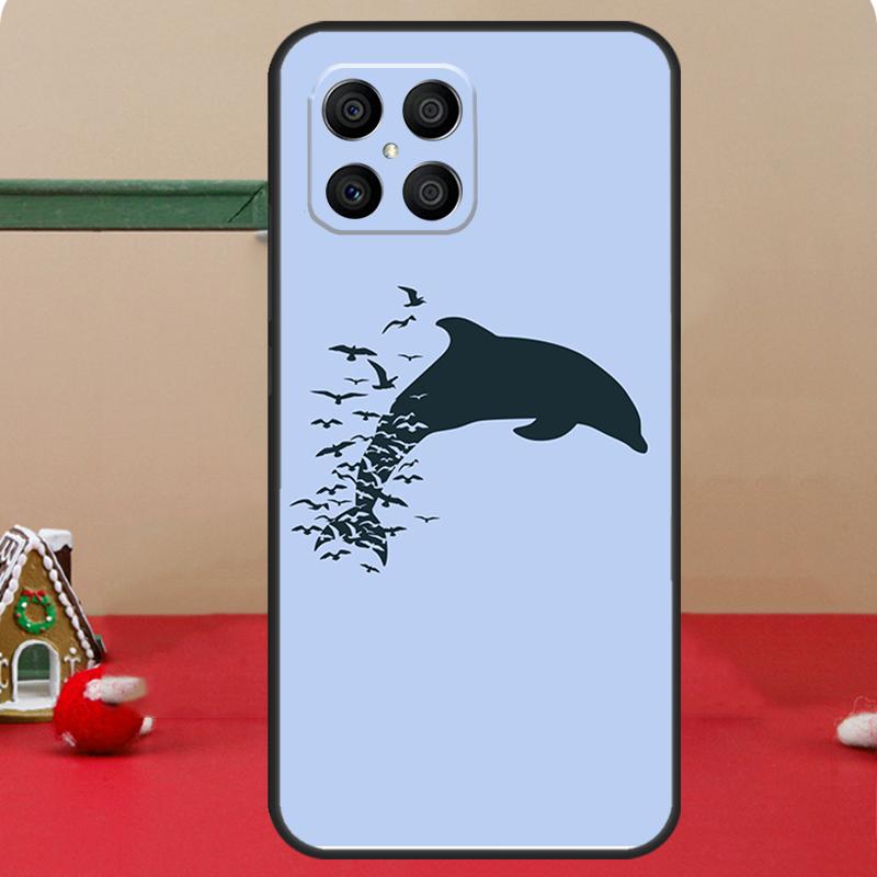 Dolphin Case For Honor Magic 8 7 6 Pro Honor 200 400 70 90 Lite X8c X8b X9a X9b X9c X9d Win RT Coque