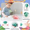 2025 New Electronic Dancing Squid Toys with Light&Music Funny Induction Lying Flat Squid Toddler Interactive Development Gifts
