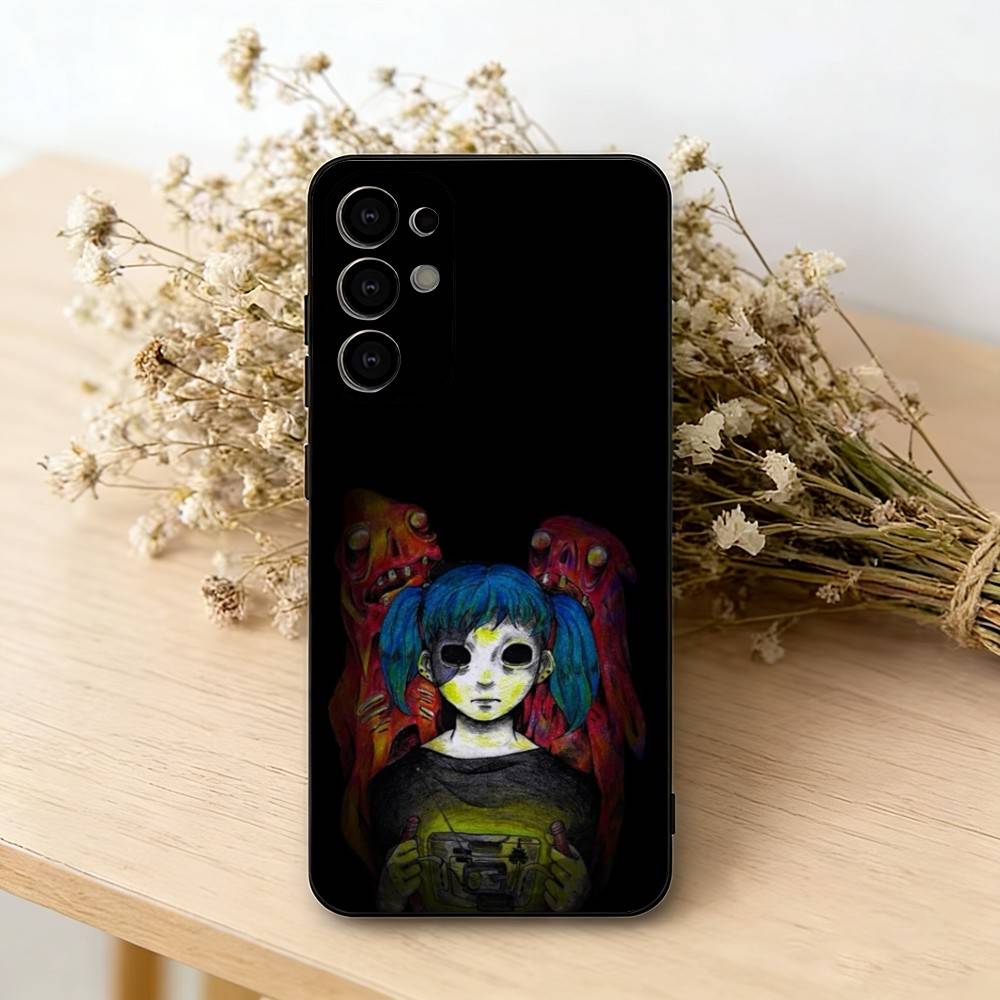 

Чехол для телефона Sally Face Sal Fisher Готический Хоррор Для Samsung S25,S24,S21,S22,S23,S30,Ultra,S20,Plus,Fe,Lite,Note,10,Черный Чехол Samsung S21fe