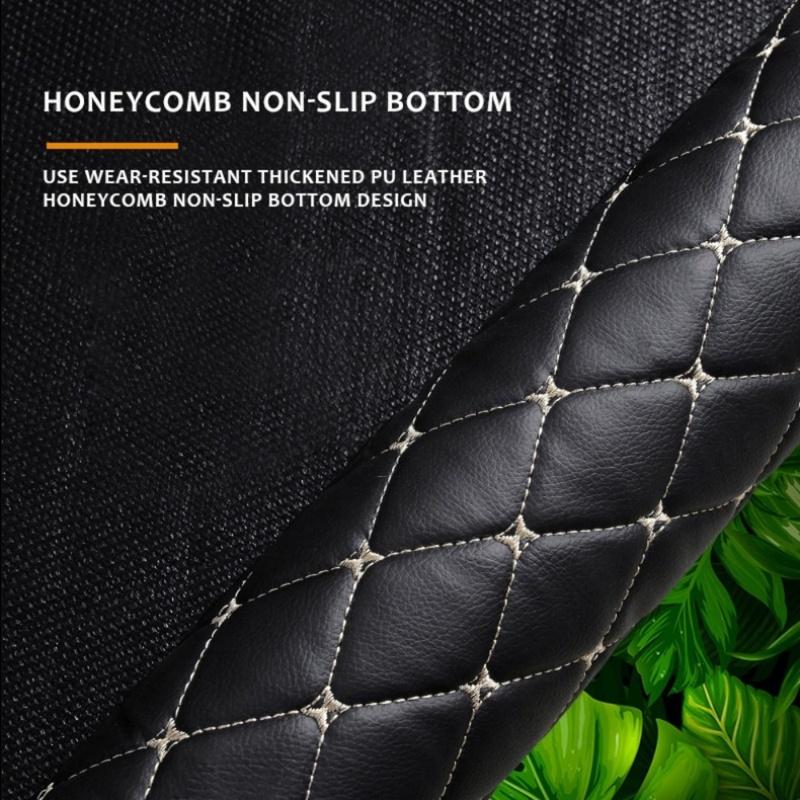 Car Trunk Mat For Chery Tiggo 7 Pro Tiggo 8 Pro Chery Omoda C5 - Leather Anti-slip Car Cargo Trunk Carpets Pads Interior