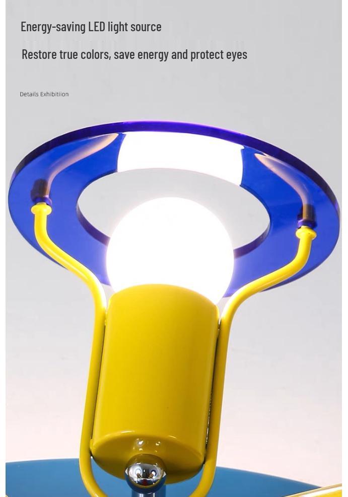 Colorful Decorative Wall Lamp for Living Room, Bedroom, Corridor, Hotel, and Kids' Rooms