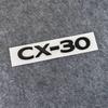 3D ABS CX-4 CX-5 Car Letter Badge Logo QHRUE Trunk Decorative Sticker For Mazda 2 3 6 CX50 CX60 CX30 CX7 CX90  Demio black Accessories