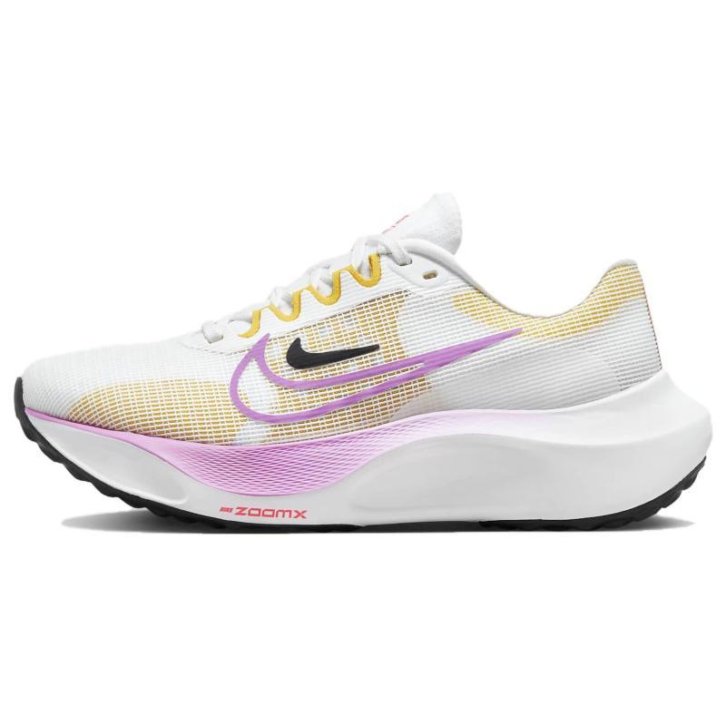 

Женские кроссовки Nike Zoom Fly 5 Белые Фуксия casual DM8974-100 35.5