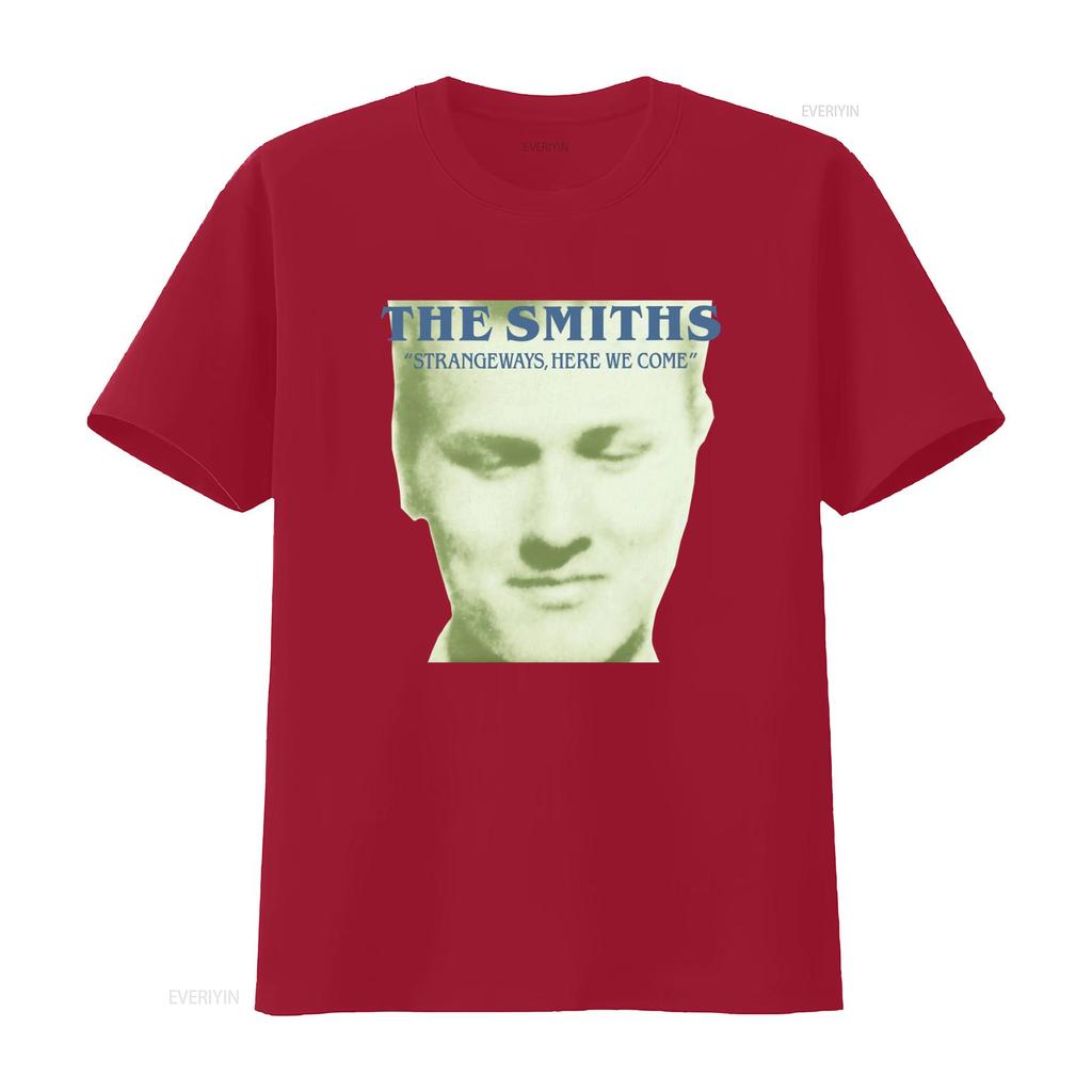The Smiths Strangeways Here We Come T Shirt Rock Band Print Vintage Washed Streetwear Top For Everyday Wear Graphic Stylish
