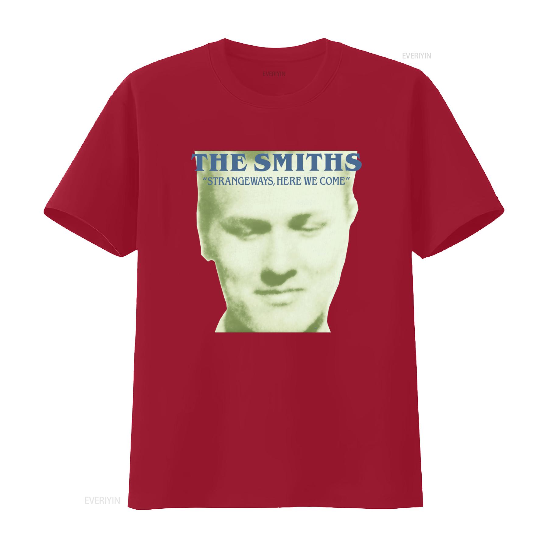 

The Smiths Strangeways Here We Come T Shirt Rock Band Print vintage Washed streetwear Top For Everyday Wear graphic Stylish S