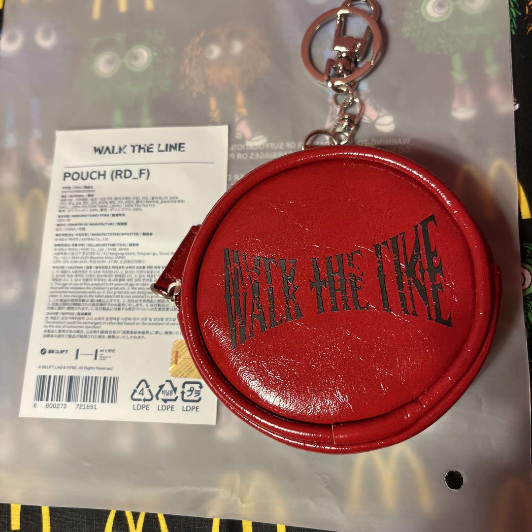 

[USED] WALK THE LINE POUCH enhypen pouch coin case