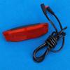 Conector Impermeável Luz Traseira E-Bike 6V-60V Tensão Luz LED para Ciclismo Bicicleta Elétrica
