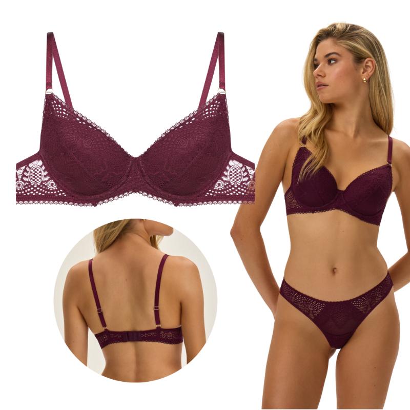 Marvel Push-Up Bra - Dark
