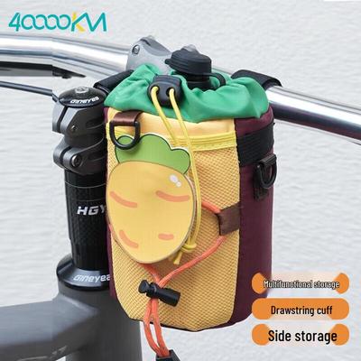 Bolsa para Garrafa de Água no Guidão Dianteiro de Bicicleta