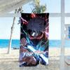 Naruto Character Personalized Text Beach Towel Super Soft & Absorbent Portable for SwimmingBeachCamping Travel Beach AccessoriesGym