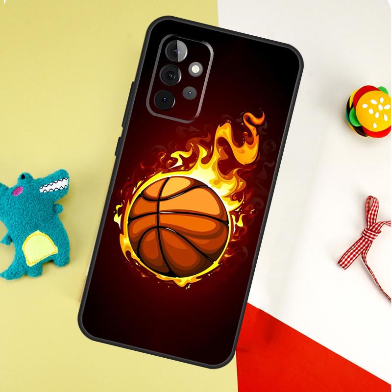 Basketball Sports For Samsung Galaxy A05 A06 A16 A54 A34 A14 A55 A35 A15 A53 A33 A13 A22 A32 A52 Phone Case