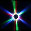 Colorful LED Disco Ball Light Flashing Light RGB Lights LED Rotating Light Wall Mount USB Powered Sound Activated Light