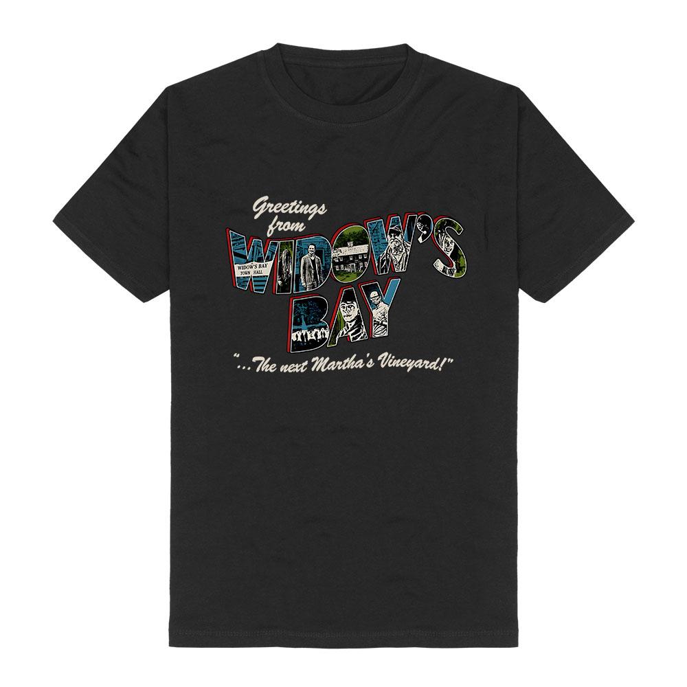 TV Widows Bay Grafik-T-Shirts Baumwolle Sommer Kurzarm Rundhals-T-Shirt Mode Lässig Grafikdruck T-Shirts Damen Herren Kleidung