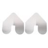 Bow Guard for Boat Notched Keel Protector Stainless Steel with Adhesive From Roller Trailer Scuffs