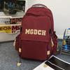 Male Style College Students Middle School Students Junior High School Girls Elementary School Students Letter Backpack