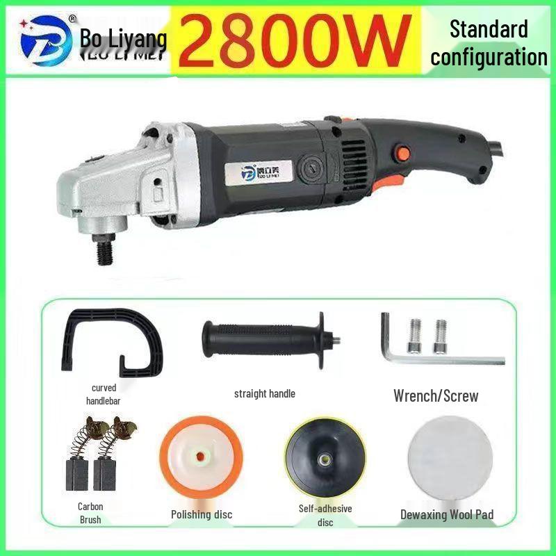 Electric Mini Car Polisher Waxing Tool for Scratch Repair and Household Use