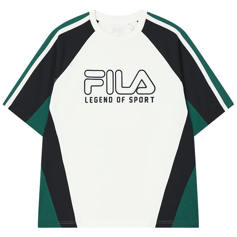 

FILA Men s Color-Blocked Raglan Short-Sleeve T-Shirt L