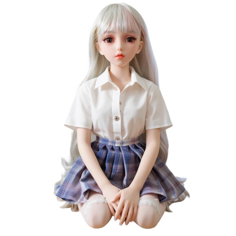 65cm Men's Mini Sex Doll Cosplay JK Japanese Style Anime Masturbation Cup Vagina Sex Adult Erotic Sex Toy