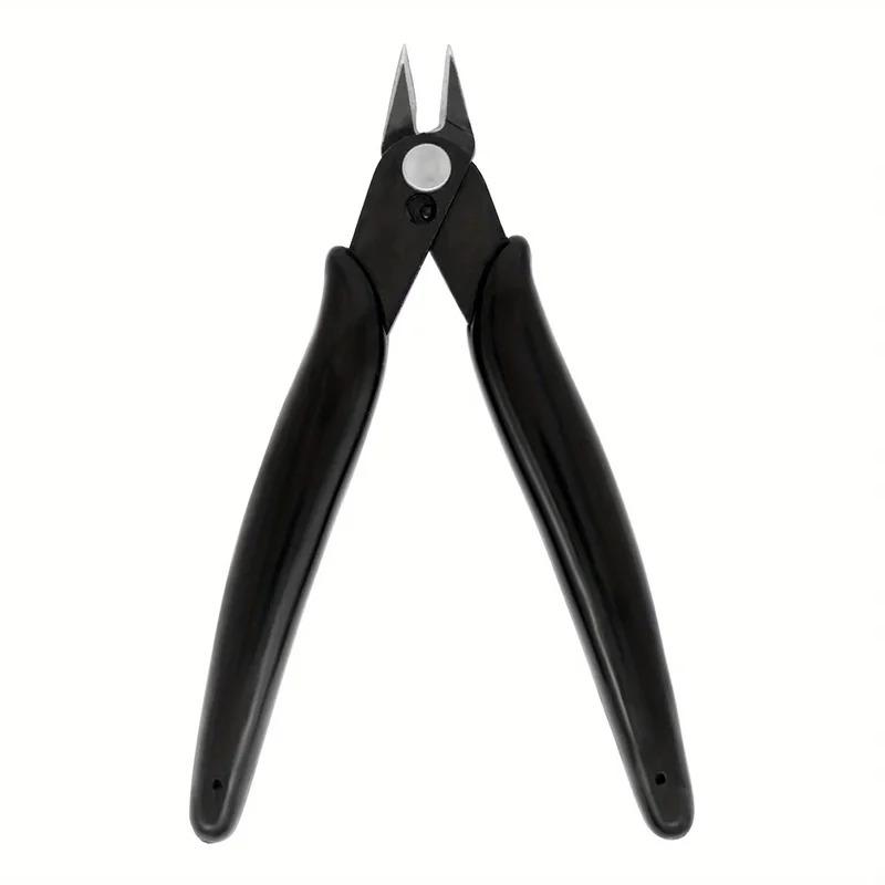 Mini Flush Side Snips - 1/2Pcs Electrical Wire Cable Cutter, Metal Nose Cutting Pliers Convenient Tool