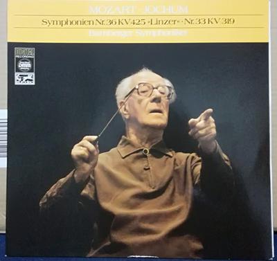 LP Record WOLFGANG AMADEUS MOZART - EUGEN JOC - Symphonien Nr. 36 KV 425 "Linzer" - 206715425 Eurodisc 1985 Germany Classical Used
