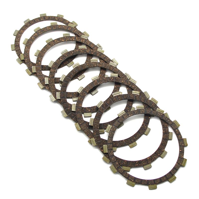 For Yamaha XJ550RH XJ550H XJ550 XJ550RJ XJ550J XJ550RK OEM:4H7-16321-0/4H7-16321-02  7 Motorcycle Clutch Friction Disc Plate Kit