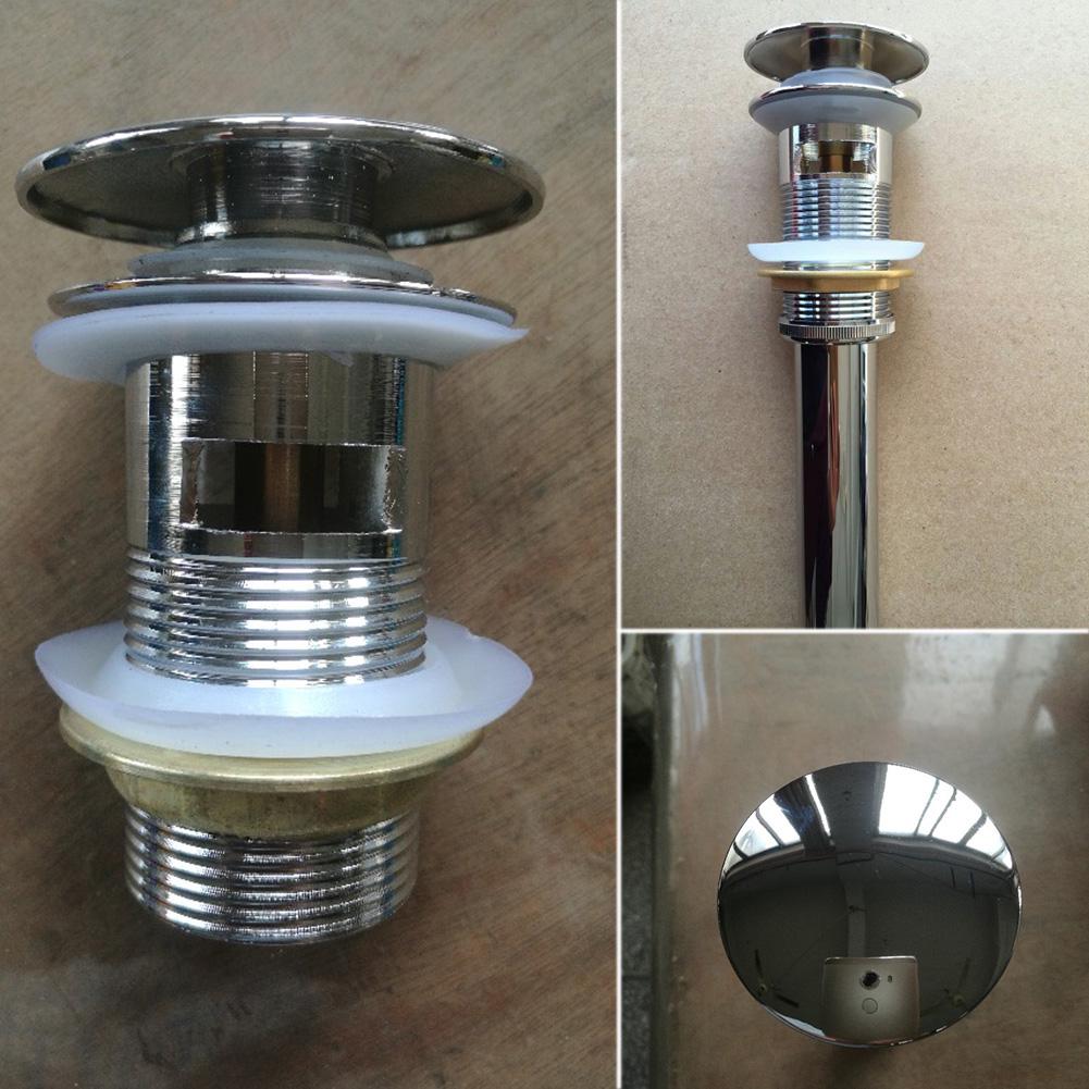 Zinc Alloy Sink Drain Stopper with Overflow Hole