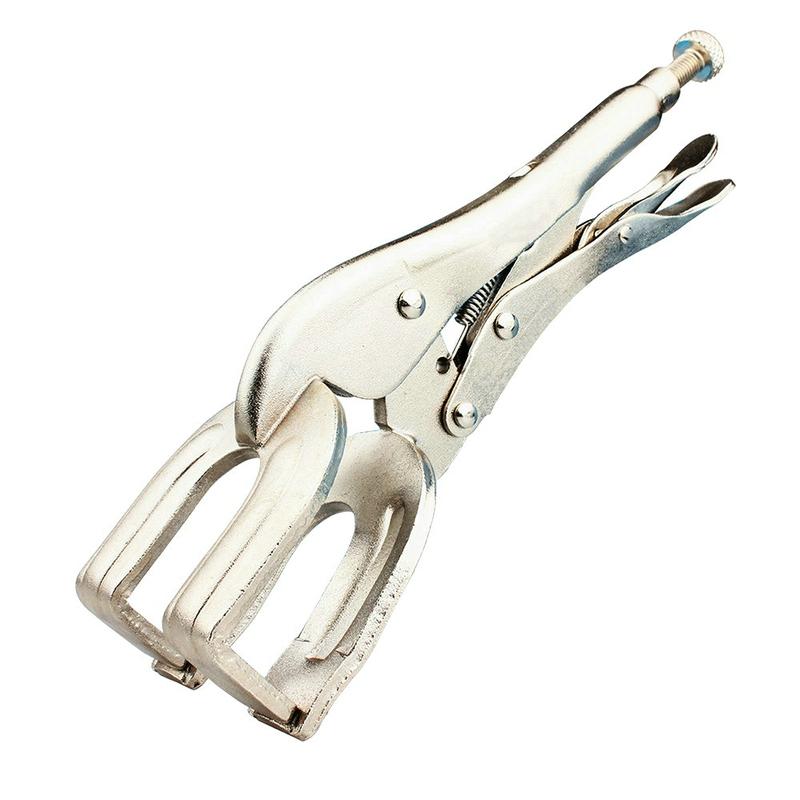 1Piece Multifunctional Metal Welding Clamp Plier U-Shaped Welding Locking Pliers Adjustable Quick-lock Release for Easy Removal