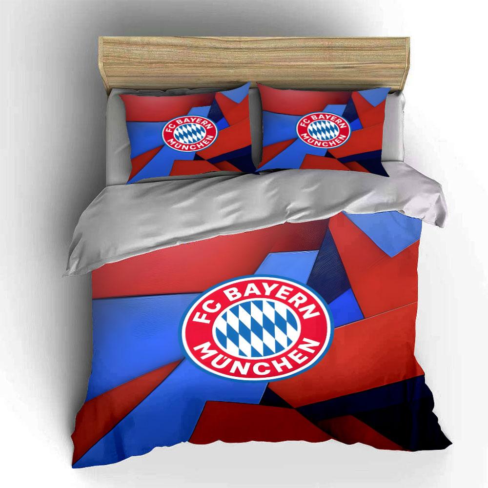 Logo FC Bayern Mnichov. Sady povlečení Sady povlaků na přikrývku Povlaky na přikrývku Povlaky na polštář(1 * Povlak na peřinu 2 * Povlaky na polštář bez výplně)