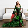 Malachi Barton Throw Blanket for Couch  Fuzzy Soft Plush Blanket 50x60 Inch Multi-size Bedspread for All Seasons