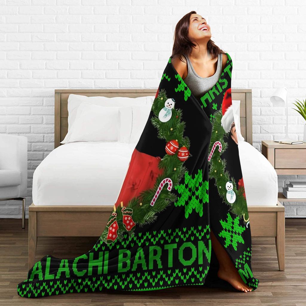 Malachi Barton Throw Blanket for Couch  Fuzzy Soft Plush Blanket 50x60 Inch Multi-size Bedspread for All Seasons