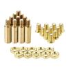 M4 Hex Brass Standoff Spacer 18mm + 6mm Male To Female for PCB Motherboard Computer Circuit Board 10 Sets