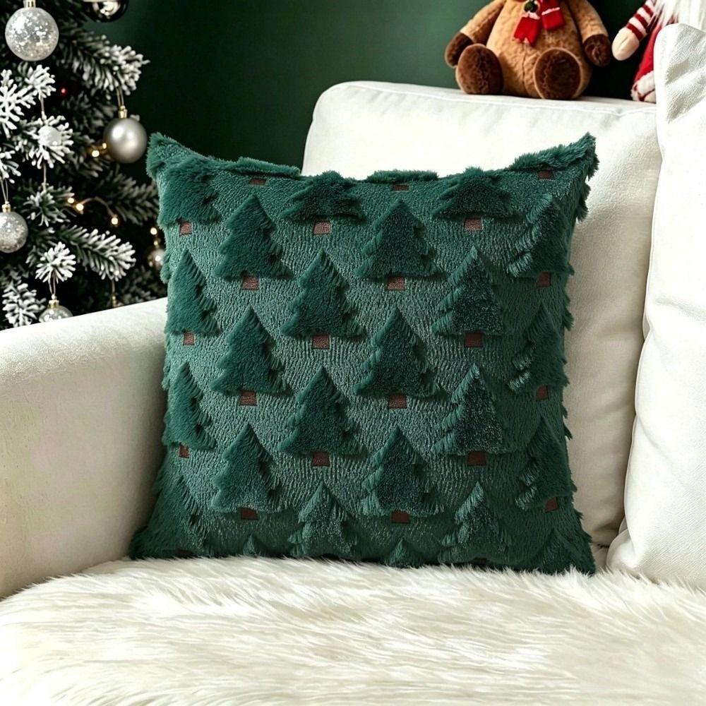 18x18 Inch Cushion Covers Embroidered Decorative Pillowcase New Tufted Pillow Covers  Holiday Party