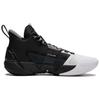 Li Ning BadFive 4 Cushioning Abrasion Resistant Breathable Mid Top Basketball Shoes Men's Black White ABFU015-5