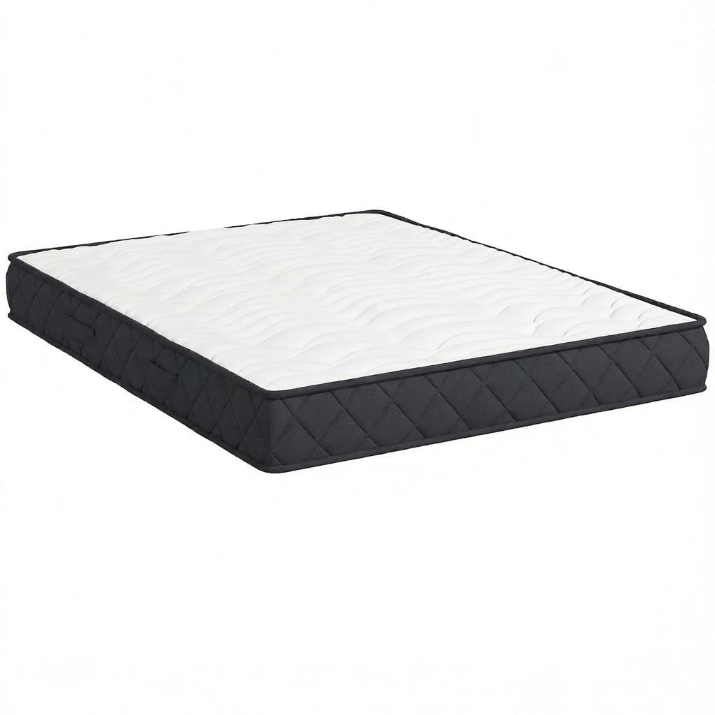 Mattress 140 x 190 cm, Mattress for 2 People, Memory Foam, 20cm Thick (only with 1pcs mattress)