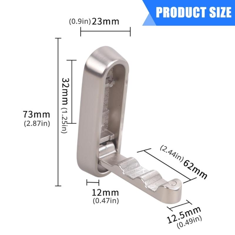 Mehrzweck Einziehbarer Hängehaken für Handtücher Bademäntel Küchenutensilien auf engem Raum Campinganhänger Wohnungen Zubehör