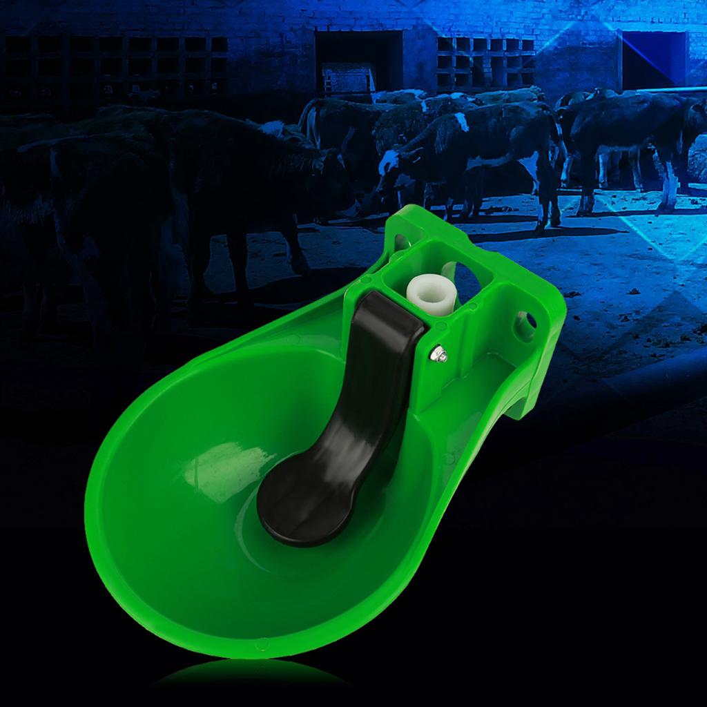 Plastic Automatic Water Bowl Trough Mouth Touch Switch Valve Sheep Cow Drinking Container