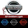 5D LED Light Car Rear Trunk Emblem Sticker Badge for Qashqai J11 J10 Teana X Trail T32 Juke Sentra Sylphy Almera Versa