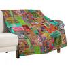 Weasley's Wizard Wheezes Collage Throw Blanket Giant Sofa Retros Cute Plaid Nap Blankets