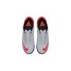 Nike Bombax Round Toe Lace-Up Non-Slip Shock Absorbing Wear-Resistant Low-Top Kids Soccer Shoes Kids Soccer Shoes Gray Red 826488-006