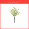 Plastic Grass Bundle With Silk Flowers For Home Decor And Wall Arrangements