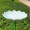 Garden Decoration Bee Bird Feeder Flower-Shaped Insect Water Dispenser Bird Bath Bowl  Garden Decor