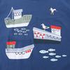 Summer Children's Clothing T-shirts Children's Cartoon Printed T-shirts Knitted Cotton Round Neck Boys' Tops